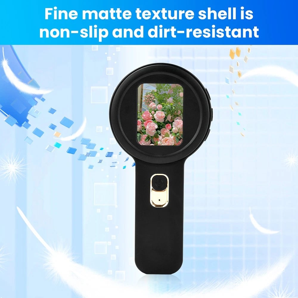 200X Digital Microscope 2.0 inch IPS Video Coin Microscop With Magnifying Glass