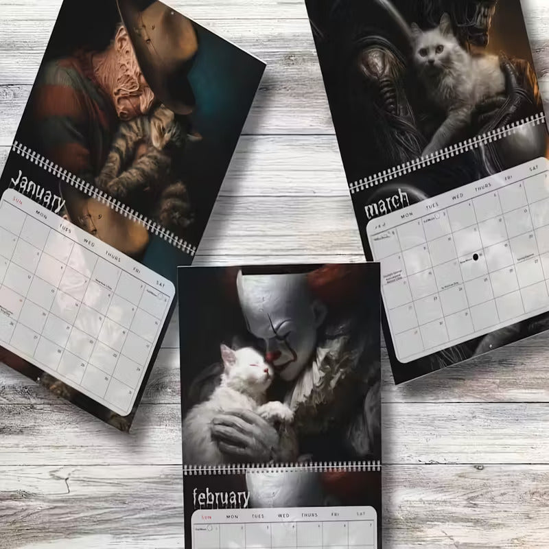🐈 2026 Horror Cat Calendar🗓️