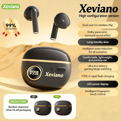 🔊 Xeviano™ High-Configuration TWS Earbuds