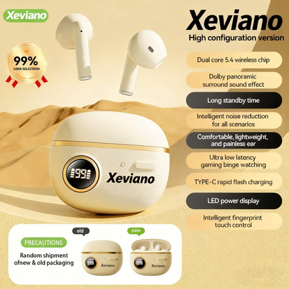 🔊 Xeviano™ High-Configuration TWS Earbuds