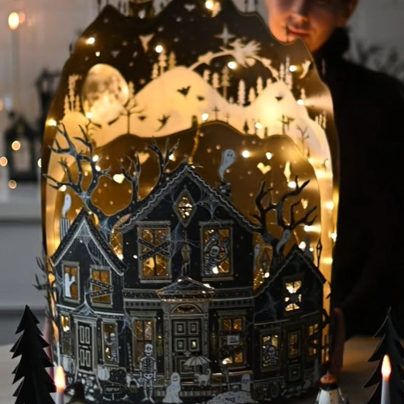 🏚️ Halloween Magic Haunted House Lighting | Light up your spooky night 🎃👻