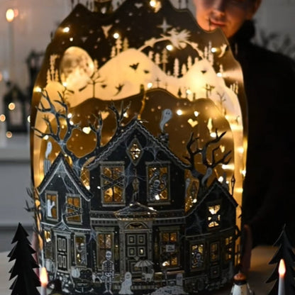 🏚️ Halloween Magic Haunted House Lighting | Light up your spooky night 🎃👻