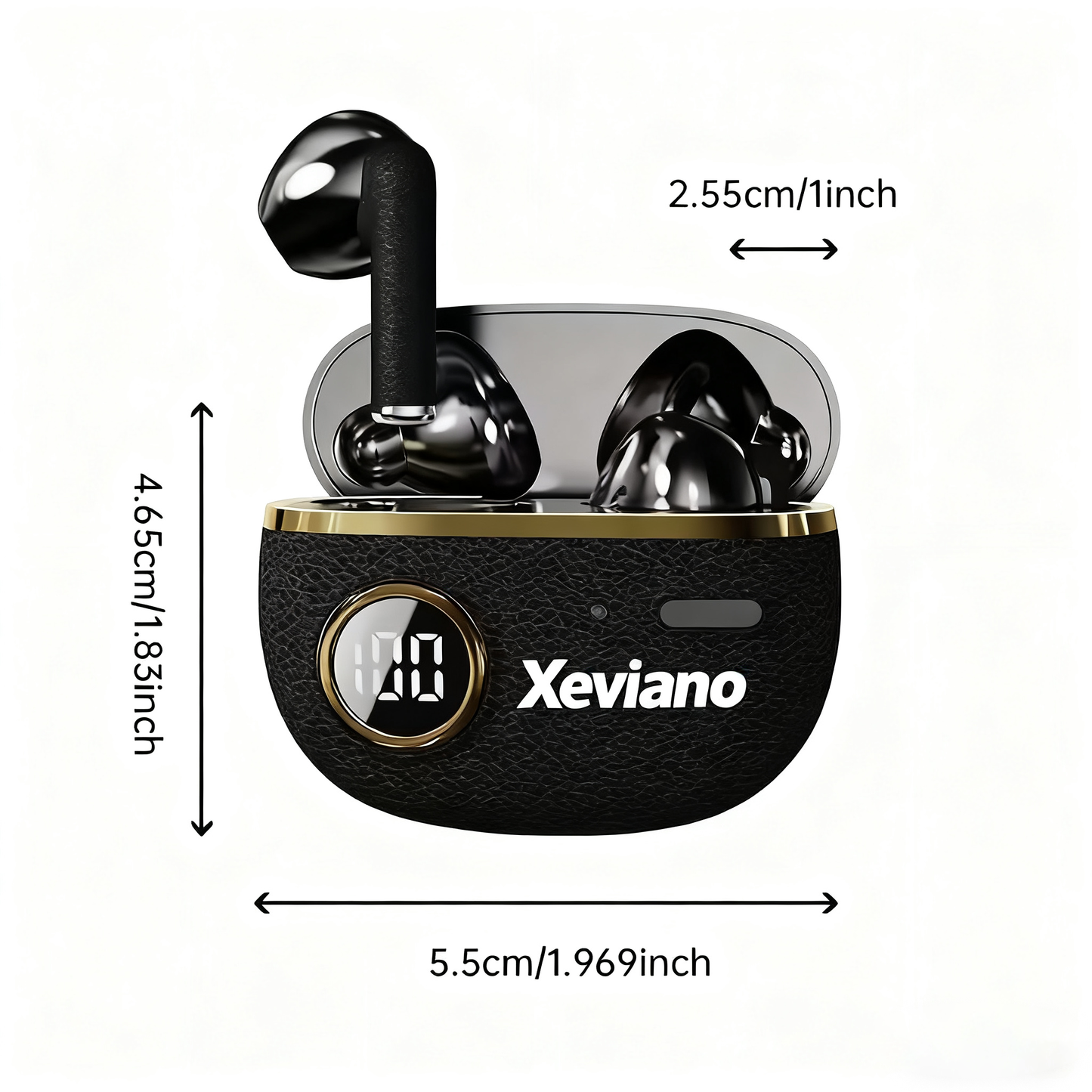 🔊 Xeviano™ High-Configuration TWS Earbuds