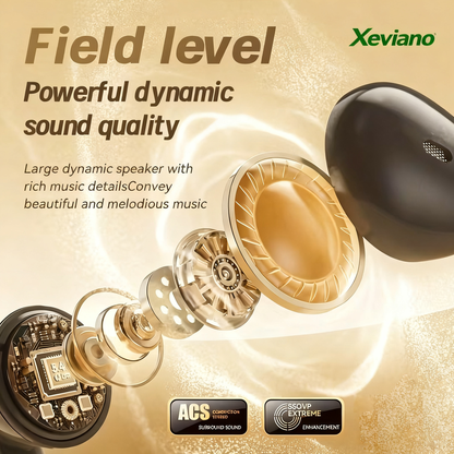 🔊 Xeviano™ High-Configuration TWS Earbuds