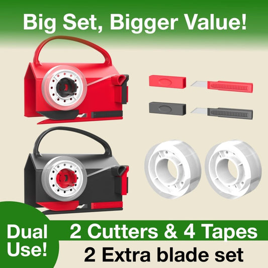 🎅Christmas Pre Sale 60% OFF🎁Wrapping Paper Cutter & Tape Dispenser