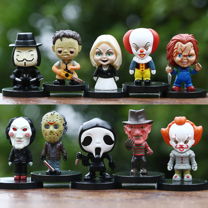 🔥Last Day 50% Off🪚10 pcs Horror Movie Icon Figures Collection🩸