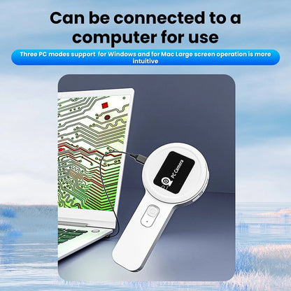 200X Digital Microscope 2.0 inch IPS Video Coin Microscop With Magnifying Glass